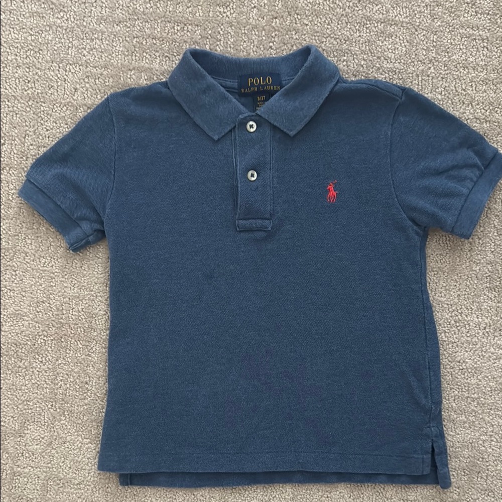 Polo by Ralph Lauren Kids Blue Polo Shirt 3t